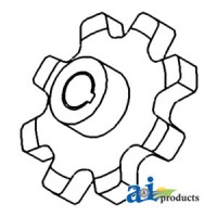 9863070 - Sprocket, Return Grain Elevator, Upper 	