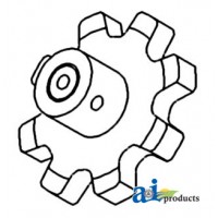 9863700 - Sprocket, Return Grain Elevator, Lower 	