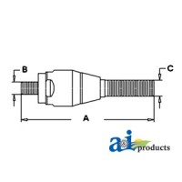 9968018 - Ball Joint Assembly (LH) 	