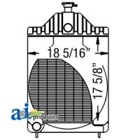 A39344 - Radiator w/o Oil Cooler Fitting	