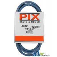 A66K - Kevlar Blue V-Belt (1/2" X 68" )	