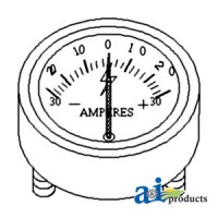 AF2749R - Gauge, Ammeter (30-0-30) 	