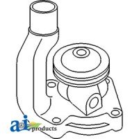 AF2368R - Water Pump w/ Pulley	