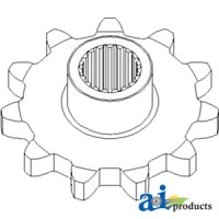 AH101339 - Sprocket, RH Gathering Chain Drive 	