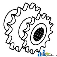 AH115267 - Sprocket, Walker & Shoe Drive 	