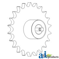 AH121046 - Sprocket, Tailings Auger, Upper 	