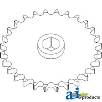 AH124999 - Sprocket, Row Unit; 28 Tooth / 60 Chain 	