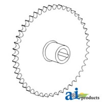 AH125080 - Sprocket, Vertical Auger Lower Gear Case 	