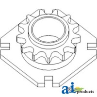 AH143100 - Sprocket, Drive; 13 Tooth / 60 Chain 	