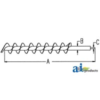 AH143727 - Auger, Horizontal Unloading	