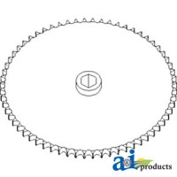 AH145940 - Sprocket, Row Unit; 64 Tooth / 50 Chain 	