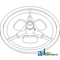 AH146463 - Sheave Assy, Outer Drive, Separator Fan 	