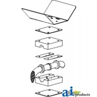 AH168158US-SET - Block, Walker Wood Bearing (Set Of 2) 	