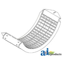 AH205488 - Concave, Middle/Rear (Small Grain) 	