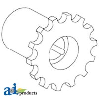 AH96938 - Sprocket, Shaft w/ Reverser, Front (Variable) 	