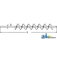 AH130424 - Auger, Shoe Grain Supply (RH)	