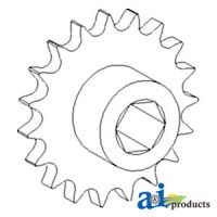 AH130572 - Sprocket Assy, Lower Tailings Auger 	