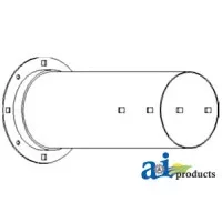 AH135563 - Housing, Bin Loading Auger 	