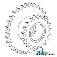 AH135611 - Sprocket Assy, Drive Chain Idler