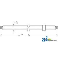 AH145821 - Shaft, Cutterbar Drive (LH) 	