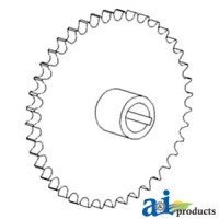 AH146352 - Sprocket, Vertical Auger Lower Gear Case 	