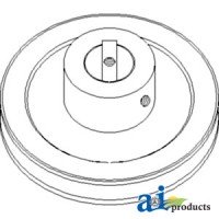 AH155706 - Pulley, Feeder House 	