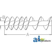 AH171554 - Auger, Vertical Unloading (High Wear)	