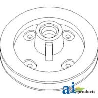 Ah173040 - Pulley, Slip Clutch; Tailing Elevator