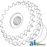 AH203076 - Sprocket, Feeder House; Drive 	