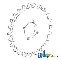 AH206131 - Idler Sprocket, Unloading Auger Drive W/ Bearing	