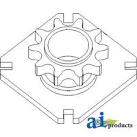 AH227660 - Sprocket, Drive; Auger Drive Slip Clutch 	