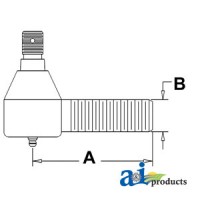 AL63612 - Tie Rod, Inner	