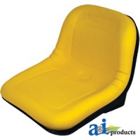 AM133476 - Seat, Yellow Vinyl, 15"