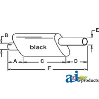 AM3246T - Muffler