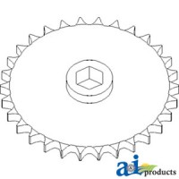 AN102027 - Sprocket, Row Unit; RH, 30 Tooth / 60 Chain 	