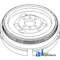 AR56075 - Flywheel w/ Ring Gear 	