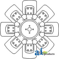 AR85892 - Fan, 8 Blade	