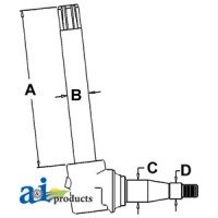 AR44333SP - Spindle, Heavy Duty	