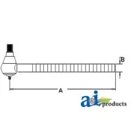 AR51584 - Tie Rod, Long Outer	