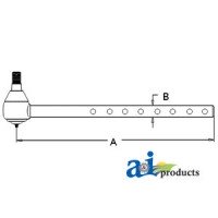 AR63587 - Tie Rod, Long (9 cross holes)	