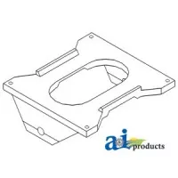 AR69836 - Pivot Plate w/ Caps & Bolts 	
