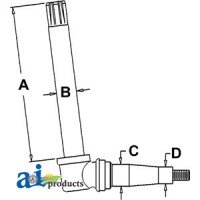 AR76932 - Spindle (RH/LH)	