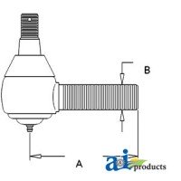 AR85943 - Tie Rod, Short	