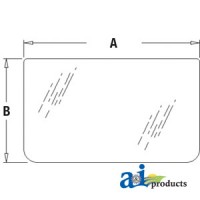 AT154431 - Glass, Windshield, Lower	