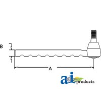 AT27131 - Tie Rod, Long Outer	