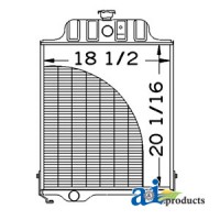 AT48171 - Radiator (w/o Oil Cooler)	