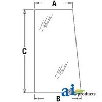 AT171897 - Glass, Side, Front (LH) - Side, Rear (RH)