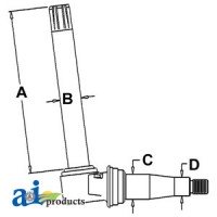 AT34973 - Spindle (RH/LH)	