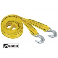 B1141015 - Pro Grip Tow Strap, 15' X 2" With Hooks, Polyester