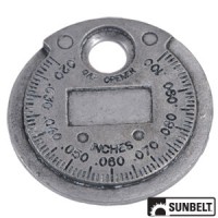 B1AC554 - Spark Plug Gap Gauge 	